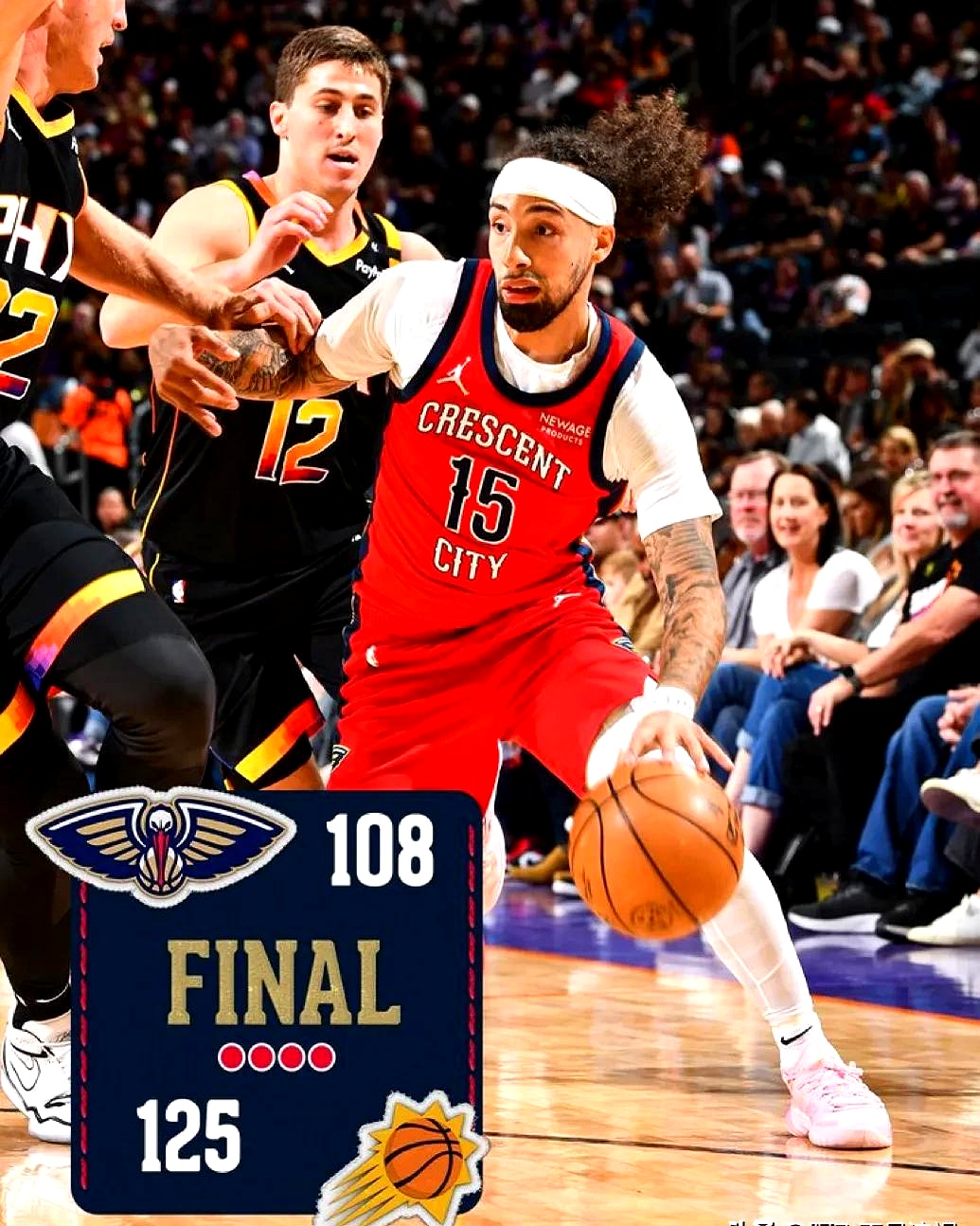 开拓者力克老鹰，小加索尔关键时刻上篮得手