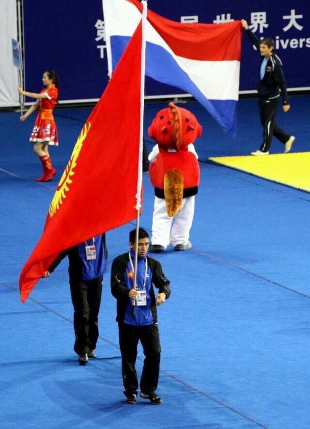 跆拳道比赛中南非选手取得胜利