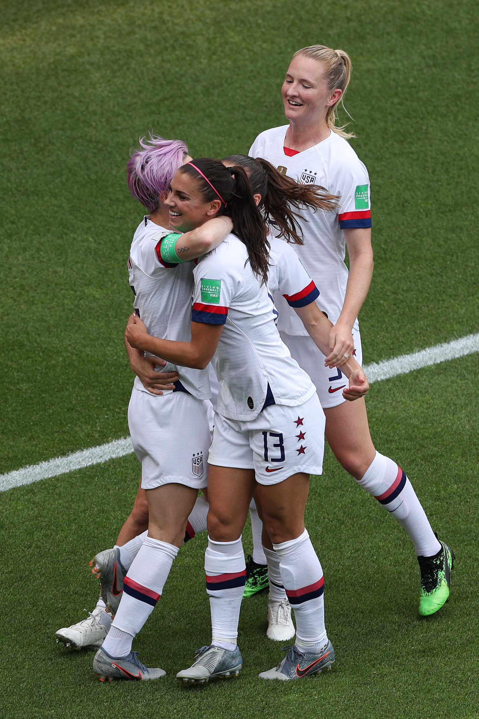 美国女足国家队连战连捷,实力逐年增强 美国女足国家队连战连捷,实力逐年增强